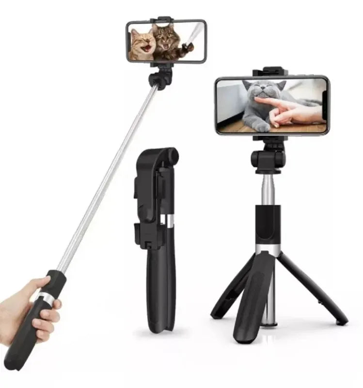 Bastão de Selfie e Tripé - Bluetooth