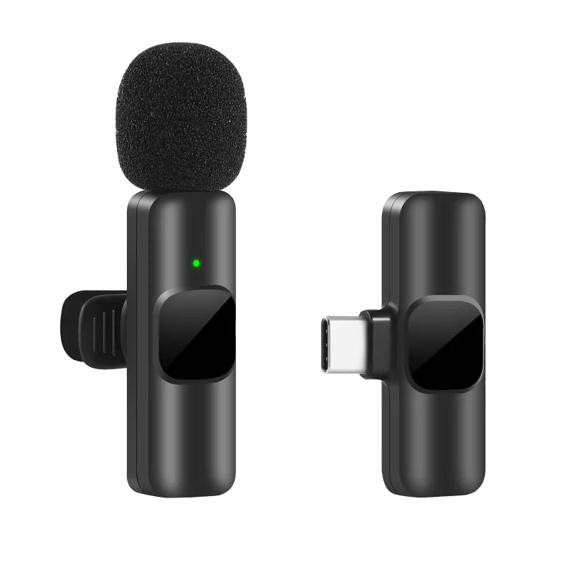 Microfone Sem Fio Portátil - iPhone e Android